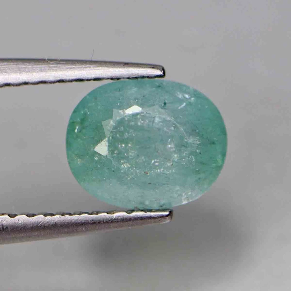 1,80 kt natürlicher Paraiba Turmalin ovaler Schliff blaue Farbe lose Edelsteine - Bild 2 von 4