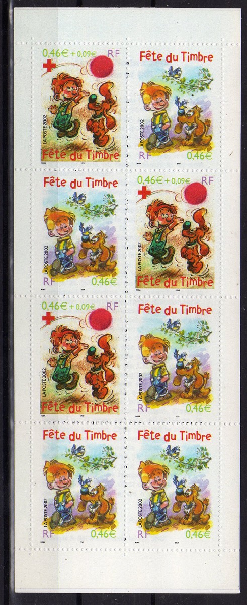 2002. Authentique Timbre De France De Collection Neuf. N° 3367. Bande Dessinée: Boule Et Bill. Par Des Livres Express