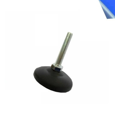 ALCLIPTEC 4x GROSSER Stellfuß Teller Ø 50 mm für Nut 8 Aluprofil Maschinenfuß