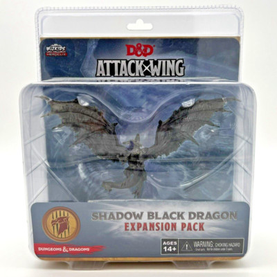 WizKids D&D Attack Wing SHADOW BLACK DRAGON Expansion Pack   NEW