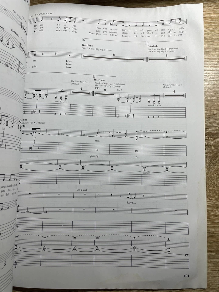 Slipknot, Iowa, Guitar Tab, Songbook - Image 4 of 4