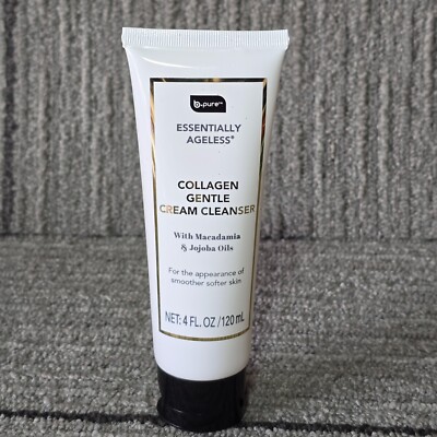 B Pure Essentially Ageless Collagen Cream Cleanser with Macadamia & Jojoba Oils