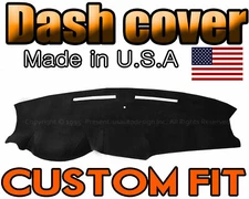 fits 2011-2019 DODGE CARAVAN DASH COVER MAT DASHBOARD PAD MADE IN USA / BLACK