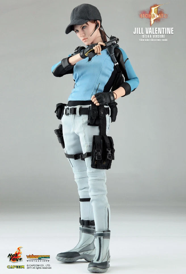 Nueva figura Hottoys Jill Valentine VGM11 Biohazard Resident Evil 5 versión BSAA Foto 2 de 4