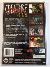 Creature Shock: Special Edition (Sega Saturn, 1996) CIB Complete w/ Both Discs