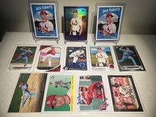 Jack Flaherty 12 Card Lot - 2x RC 2018 Topps Archives, Heritage Purple Refractor