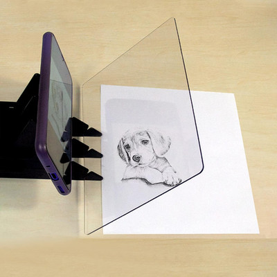 B5 Drawing Tracing Board Light Copy Pad Optical Image Reflection Projector New
