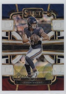 2023 Panini Select Concourse Tri-Color Prizm /259 Tyson Bagent #18 Rookie RC