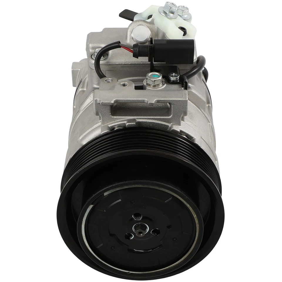 Compresor de aire acondicionado con polea de 7 ranuras para Porsche Panamera 2010 2011 2012-2016 Foto 3 de 4