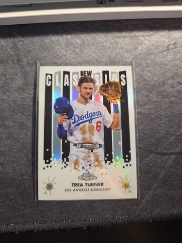 Trea Turner #NC-15 2022 Topps Chrome New Classics card