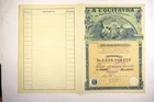 THE EQUITABLE OF PORTUGAL AND OVERSEAS INSURANCE COMPANY 50 ESCUDOS 1923