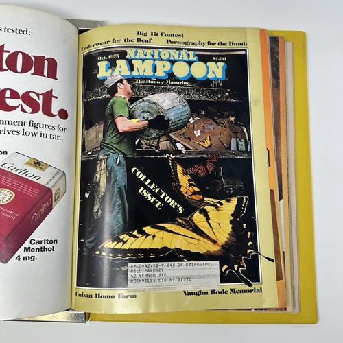 National Lampoon 1975 Magazine Full Year in Binder - Picture 11 of 21