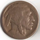 1925 S Buffalo Nickel Five Cent Coin Good/Very Good Free Post Tracking