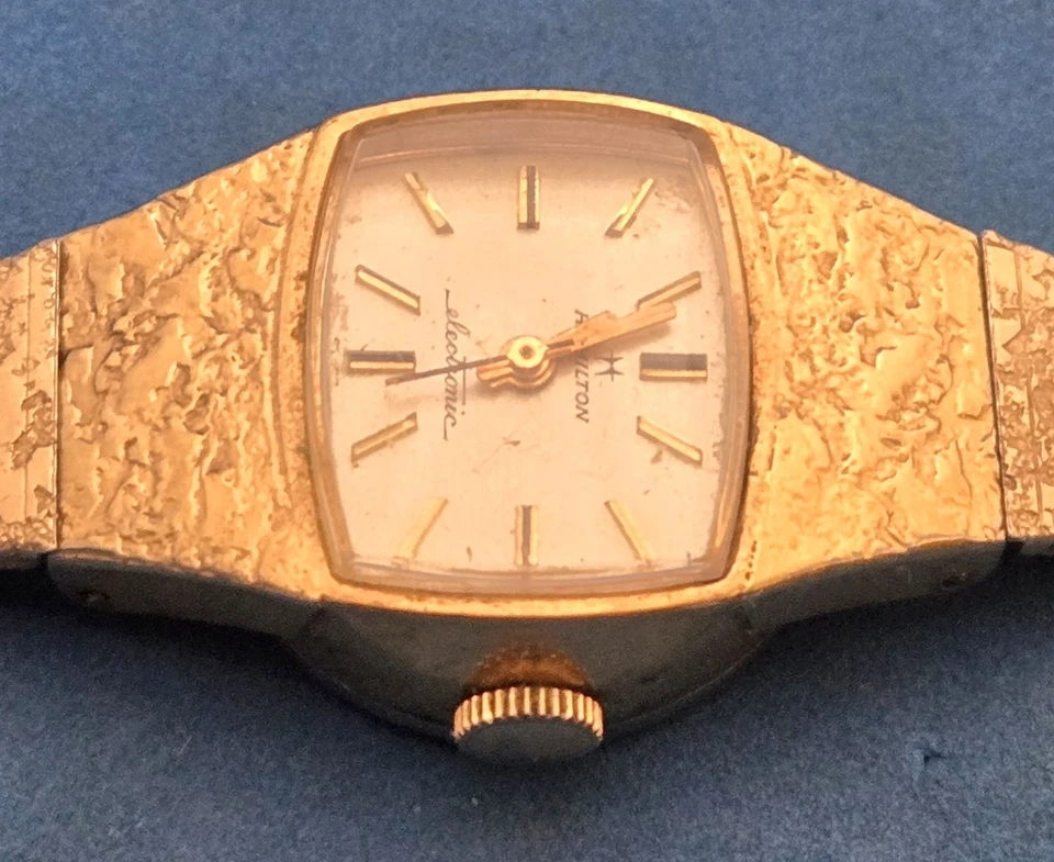 Reloj Hamilton Cuarzo Mujer Vintage Años 80.ENVÍO GRATUITO. Foto 4 de 4