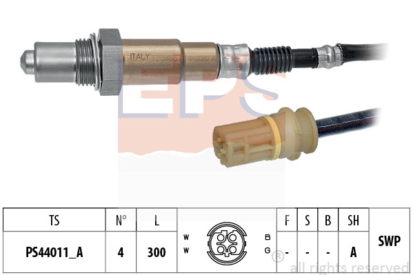 EPS Lambdasonde Lamdasonde Diagnosesonde FüR BMW X1 E84 3Er Touring E91 E93-image