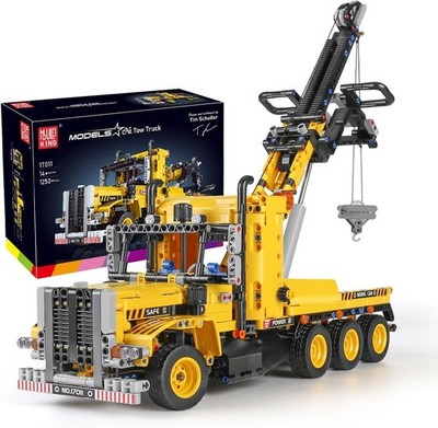 Tow Truck Crane Baukasten 1250 Teile 52x16x1