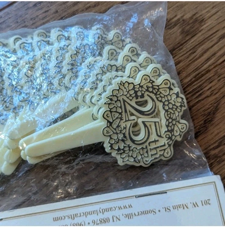 TOPPER PASTEL 25 Aniversario Cuocake Cake Picks Plateado Foto 3 de 4