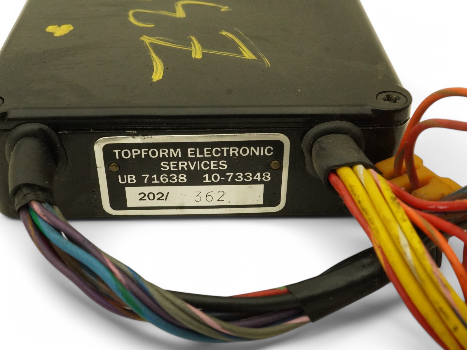 87-92 Bentley Mulsanne S Restraint Control Module Front Passenger Right Ub71638