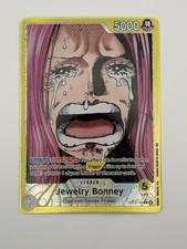 Jewelry Bonney (Alternate Art) OP13-100 Carrying On His Will Foil