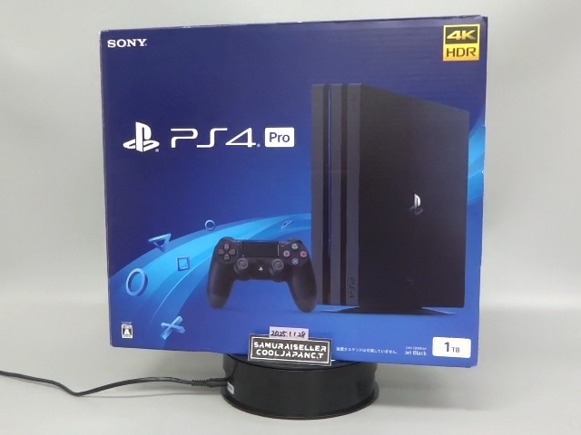 Sony PS4 PlayStation 4 Pro Jet Black 1TB Console CUH-7200BB01