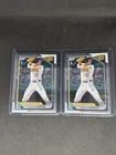 2024 Bowman Draft Konnor Griffin Chrome 1st Prospect #BDC-22 Pirates (2) Cards