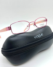 VOGUE 4047 5040 Unisex Eyeglasses Frame 47-17-130mm Pink 100 Authentic