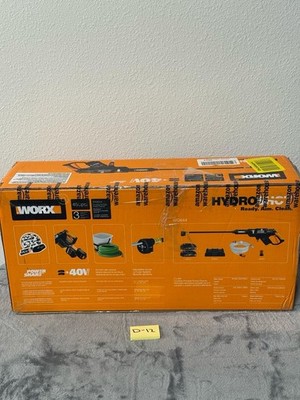 WORX HYDRO SHOT Portable Power Washer, Cleaner. 20Volt. WG629.1