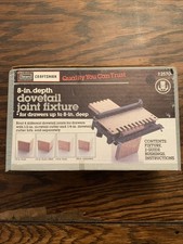 Sears Craftsman 8" Dovetail Joint Fixture 2570 Vintage USA Box Manual
