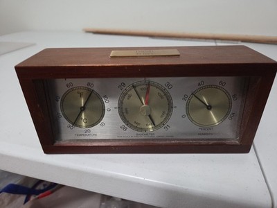 AIRGUIDE WEATHER STATION MCM THERMOMETER HYGROMETER BAROMETER VTG MCM