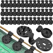 5 - 300 PCS Upgrade Shade Cloth Heavy Duty Lock Grip - Shade Cloth Plastic Clips