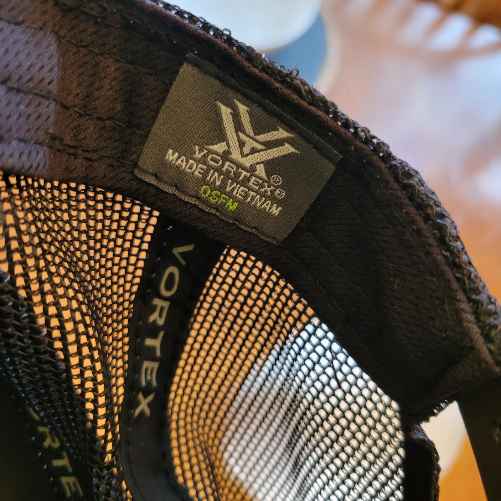 Vortex Hat Cap Snap Back One Size  Brown Trucker … - image 8