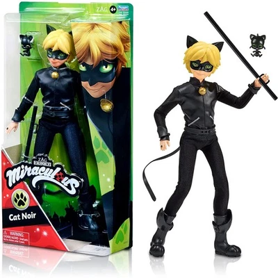 BANDAI Miraculous Ladybug Cat Noir Ankleidepuppe 26 cm inkl. Zubehör P50002 NEU