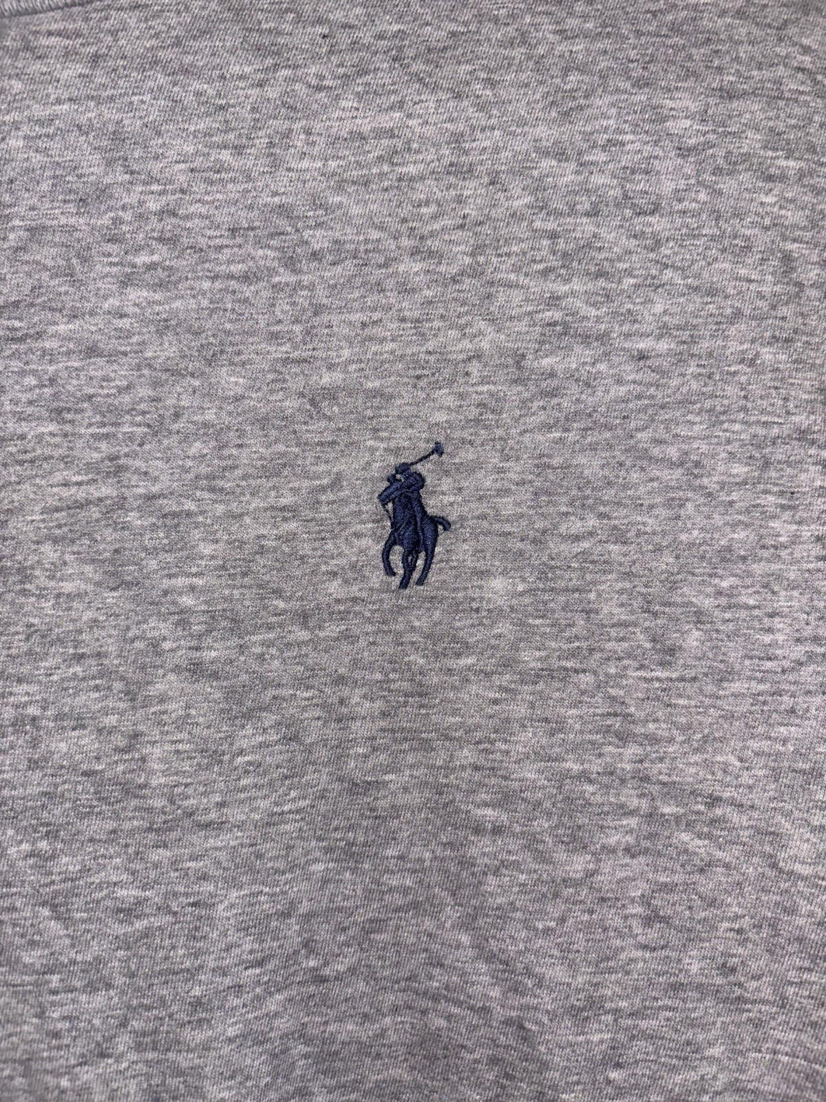 Polo Ralph Lauren maglietta manica corta uomo S grigia autentica maglietta blu navy logo pony