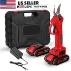 21V Electric Cordless Branch Scissors Pruning Shear Pruner Cutter/1Battery