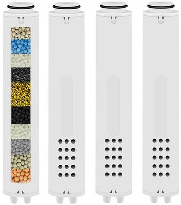 4-Pack Replacement Shower Filter Cartridge Compatible with Vatex DY4YH Handhe...
