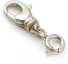 Sterling Silver Bracelet Extender Lobster Clasp Extension Chain Replacement