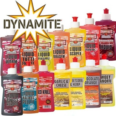 Dynamite Baits XL Liquid 250ml - Various Flavours - Attractant Course Fishing