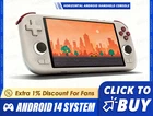 Handheld Game Console Snapdragon Android 14 Touchscreen RGB Cooling Fast Charge