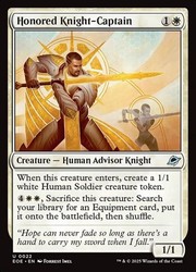 Honored Knight-Captain 22/426 Edge of Eternities Uncommon MTG
