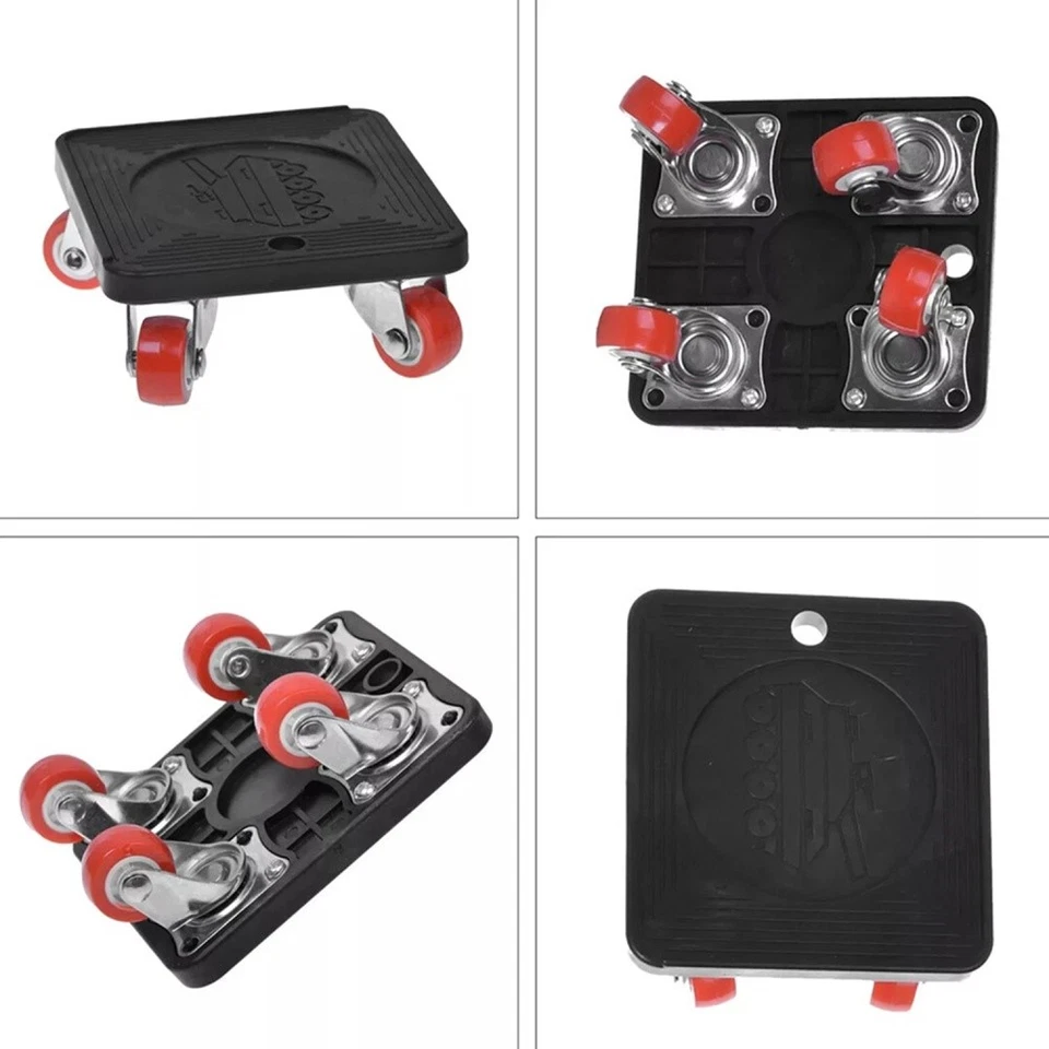 5tlg. Transportroller Set 400 kg Möbelheber Umzughelfer Möbelrollen Möbelrücker - Bild 4 von 4