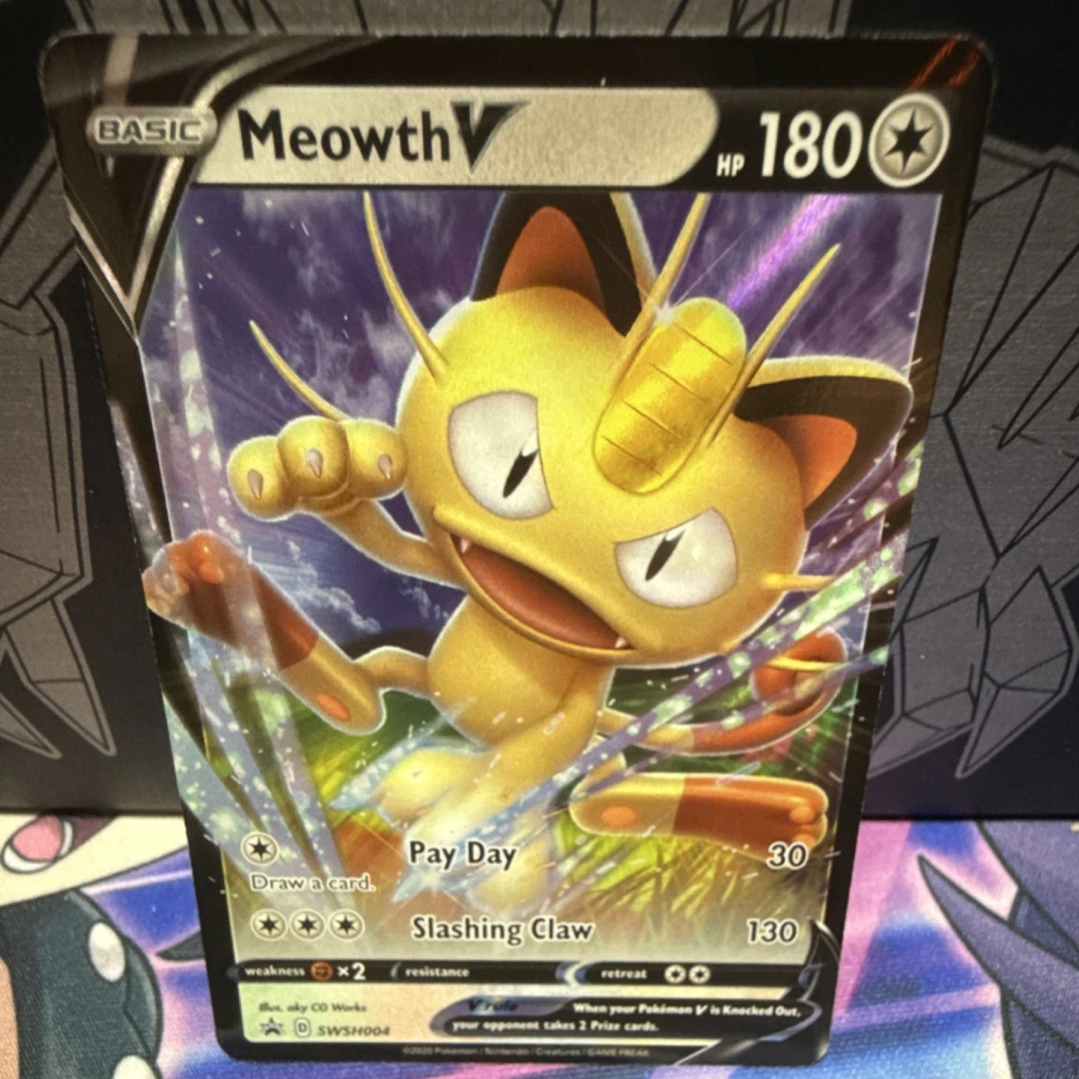 Meowth V Pokémon TCG Cards for sale | eBay
