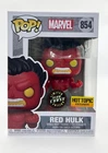 Funko Pop! Marvel Red Hulk #854 Glow In Dark Chase Hot Topic Exclusive Limited