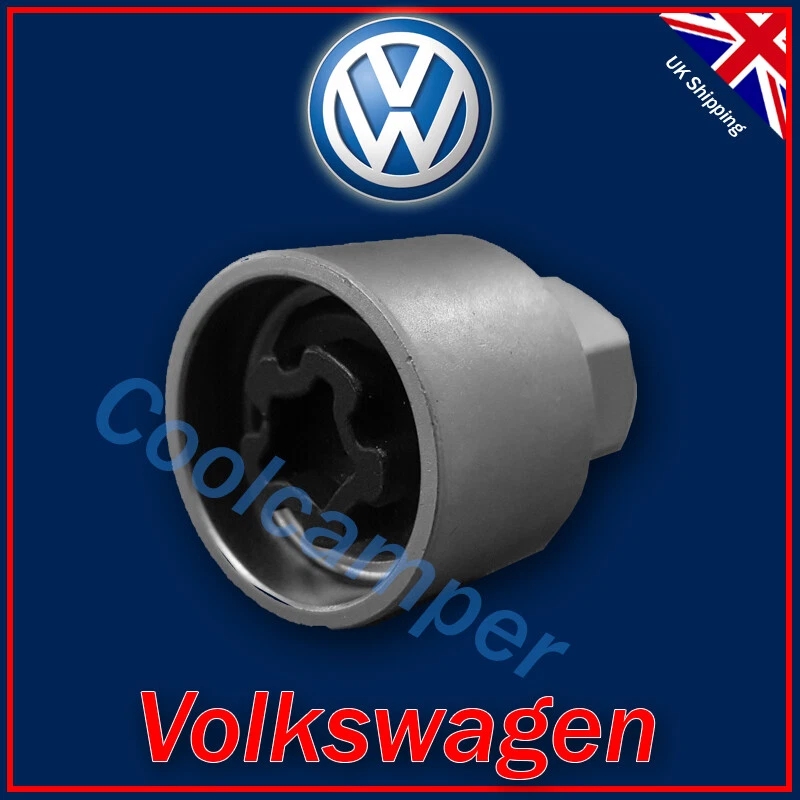 Volkswagen Security Master llave de tuerca de rueda de bloqueo 537 T VW Golf Scirocco polo up Foto 3 de 4