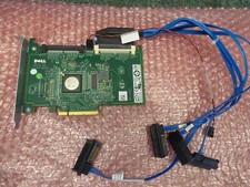 DELL JW063 PERC 6/iR RAID CARD PCI-e 4 DROP CABLE P322X T3500 T5500 T7500 T5400