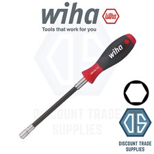 Wiha SoftFinish Schraubendreher Klemmung mit Haltering 1⁄4"" x 150 mm 01479
