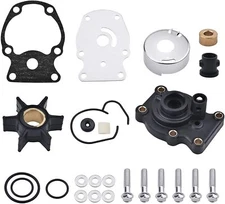 Outboard Water Pump Impeller Kit Johnson Evirude Replaces 20 25 30 35 HP 0393630