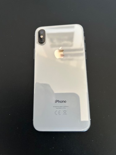 Apple iPhone X, gebraucht (64 GB, silber) - Bild 4 von 4