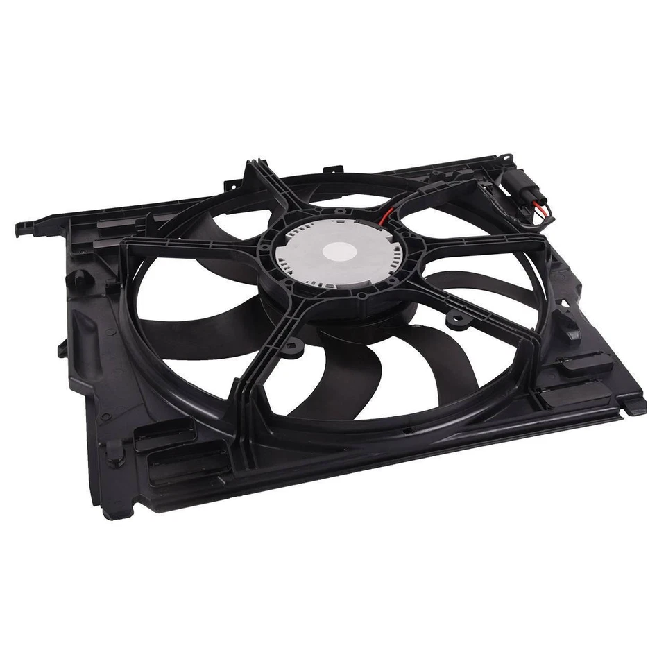 Conjunto de ventilador de refrigeración del radiador para BMW 528i 530i 535i 640i 740i 3,0 L 17428509741 Foto 4 de 4