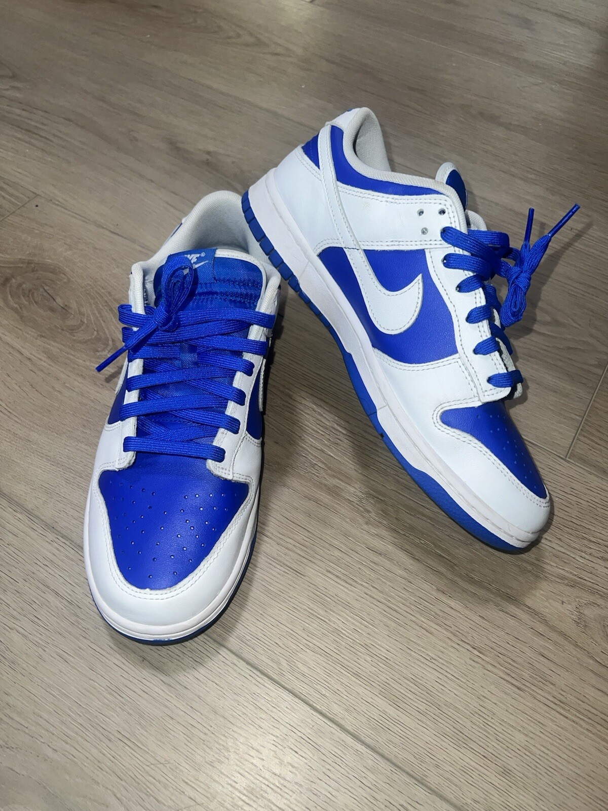 Nike Dunk Low Racer Blue White 2022 Original Box Included Great Condition