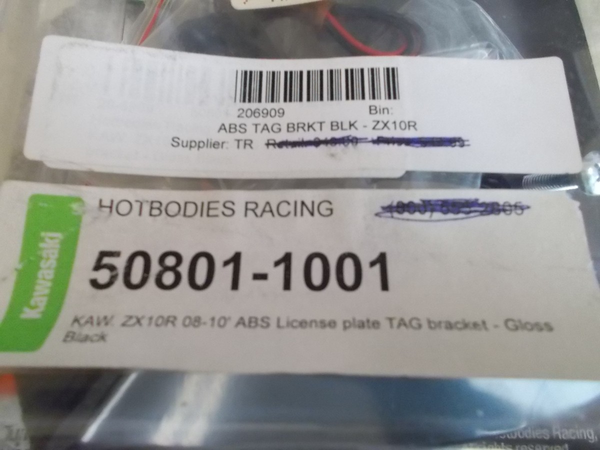 Kawasaki Hot Bodies Racing Tag Bracket 2008-2010 ZX10R 50801-1001
